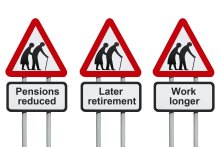 Smaller pensions, Later retirement, Work longer