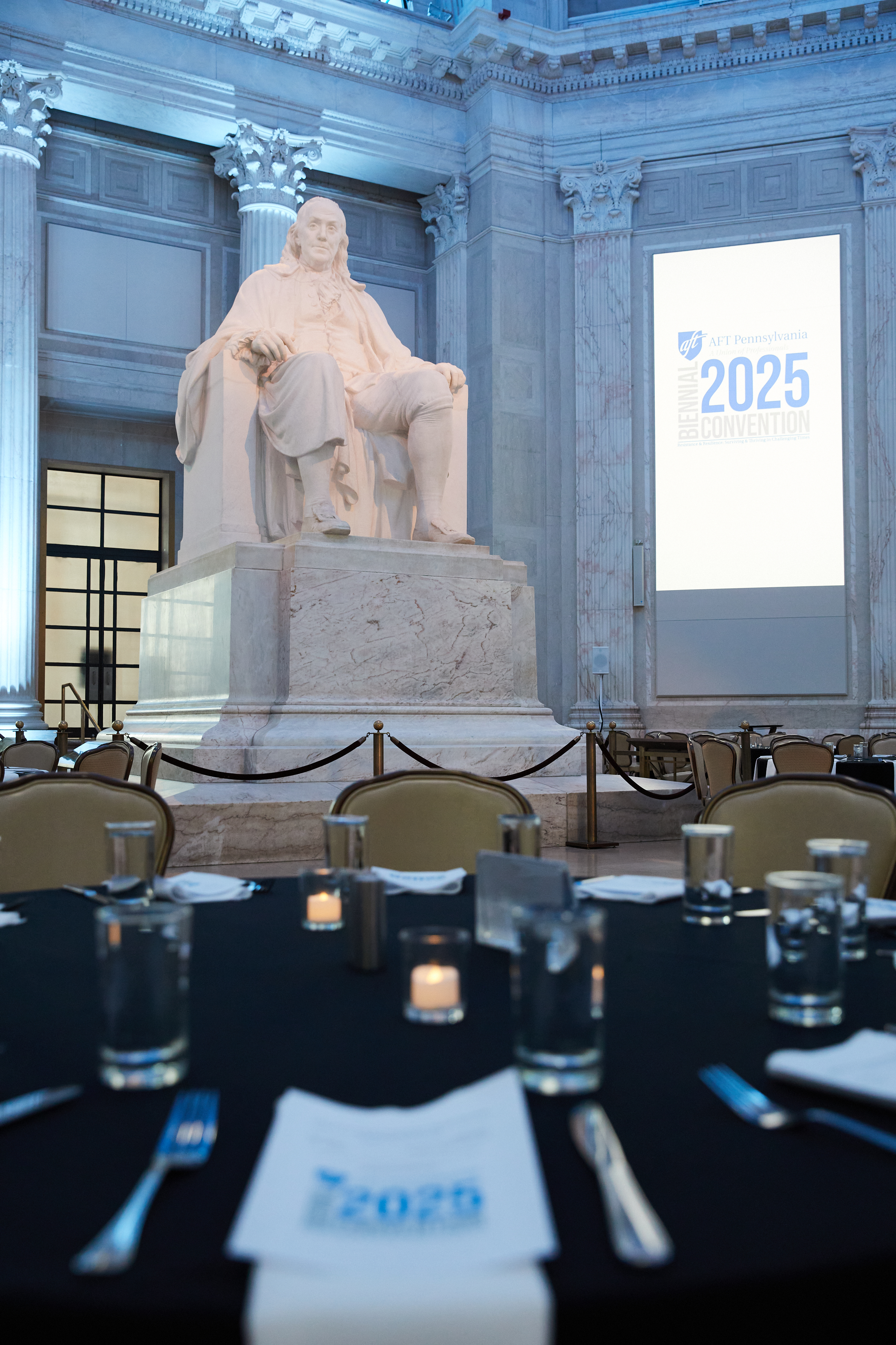 Photo from the Education Champions Award Dinner.