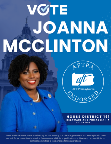 Joanna McClinton endorsement
