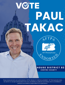 Paul Takac endorsement