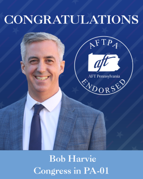 Bob Harvie congrats graphic