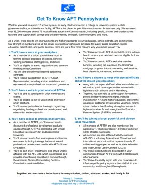 Get To Know AFTPA one-pager